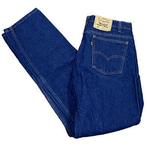 Levis Levi's 505 Orange Tab Jeans Denim 36x34 Blue 90s VTG Style READ